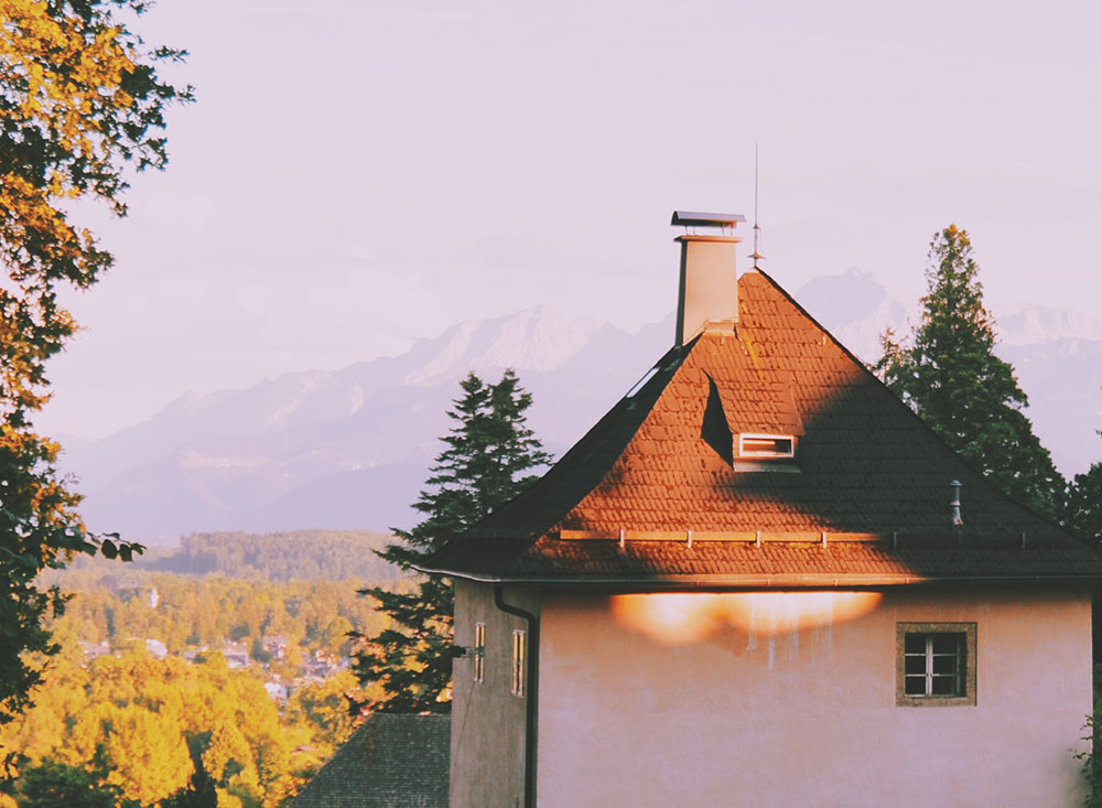Maison cheminée