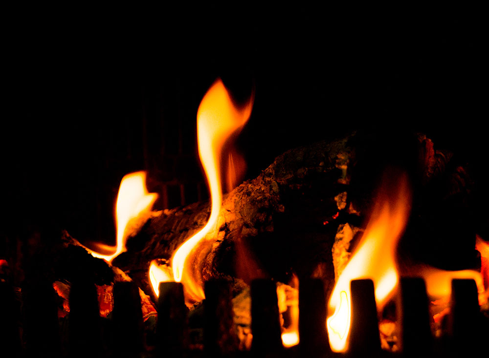 Feu de cheminée