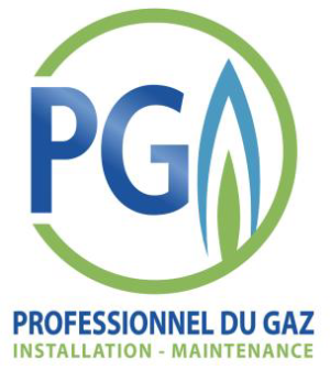 Logo Professionnel du Gaz installation maintenance